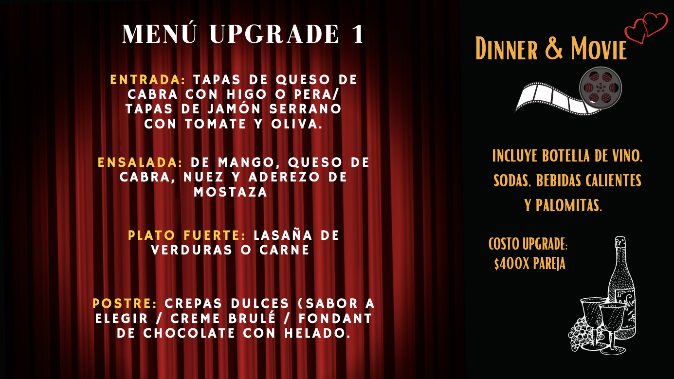 Romantic Dinner & Movie