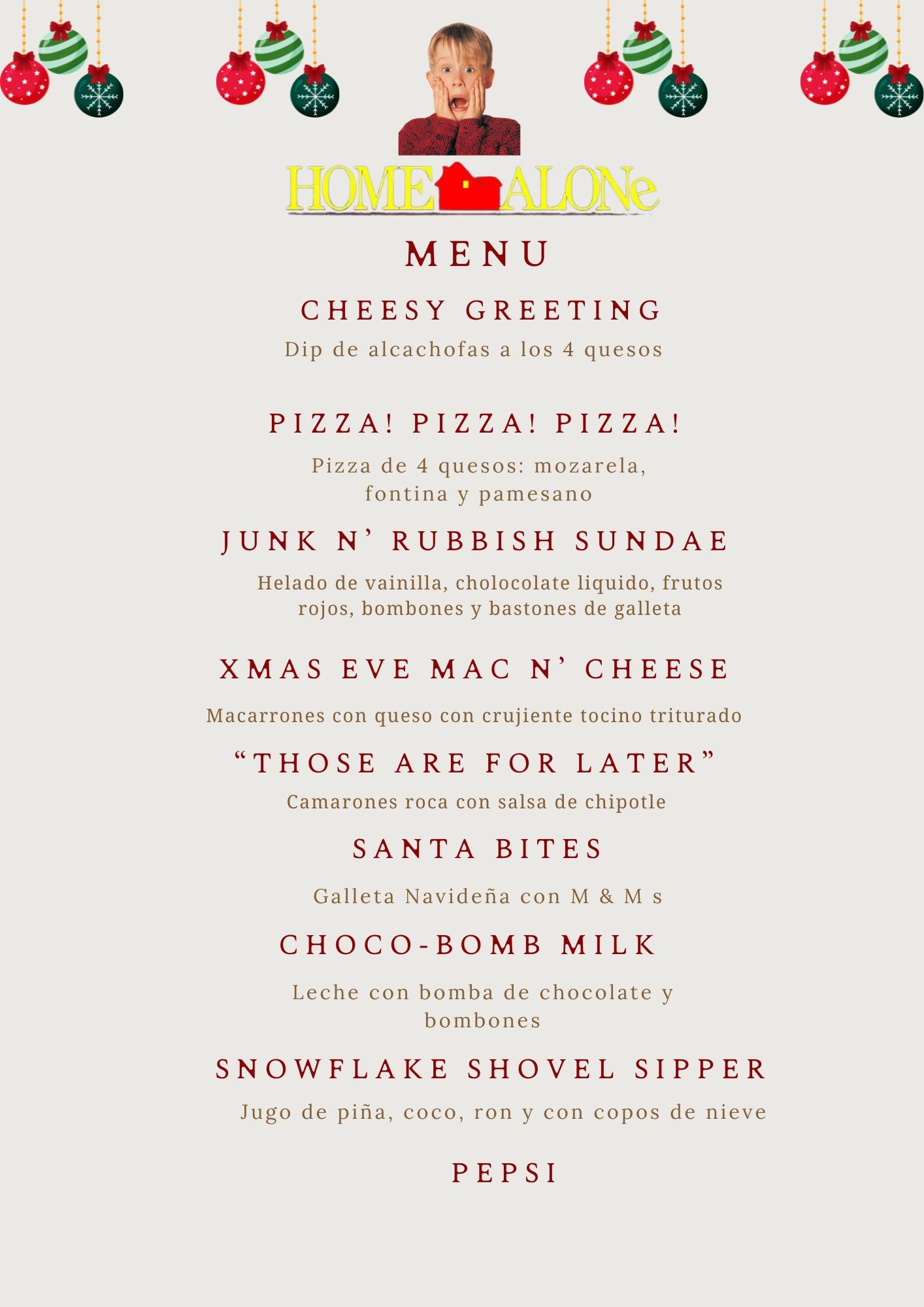 Home Alone - Taste & Watch
