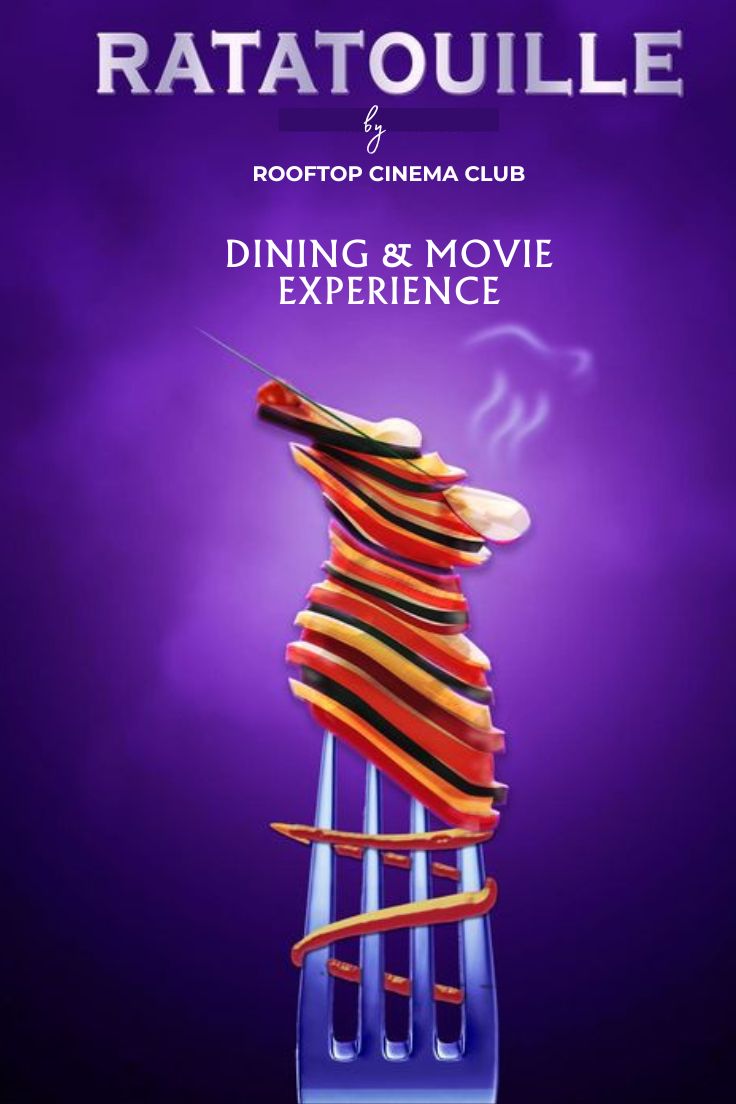 27 SEPTIEMBRE Ratatouille (Dining & Movie Experience)