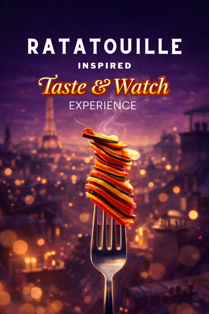 🍷🐭 Taste & Watch: Ratatouille Inspired