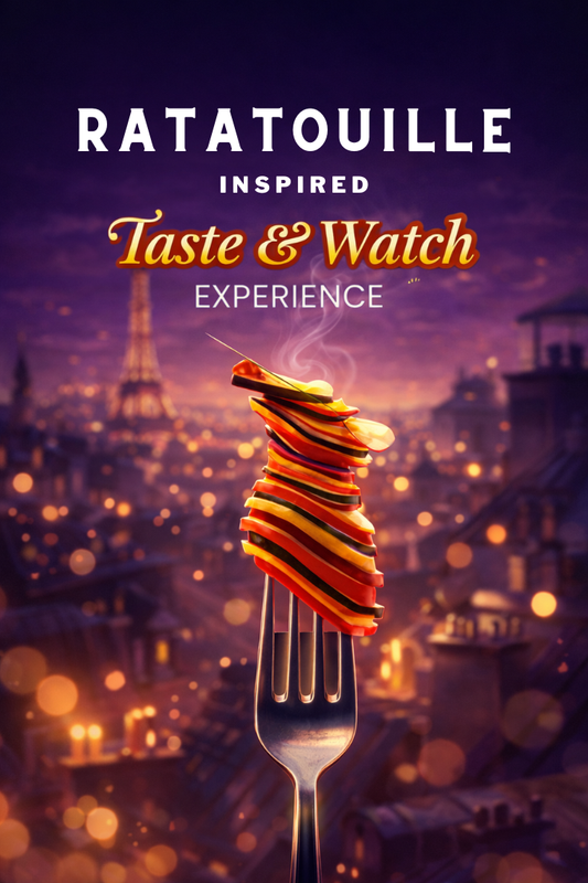 🍷🐭 Taste & Watch: Ratatouille Inspired