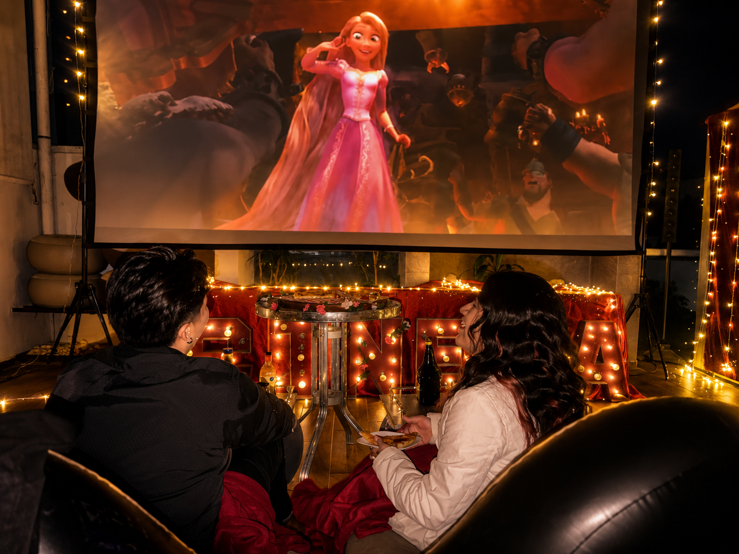 Romantic Dinner & Movie