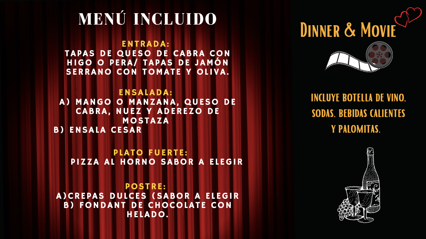 Romantic Dinner & Movie