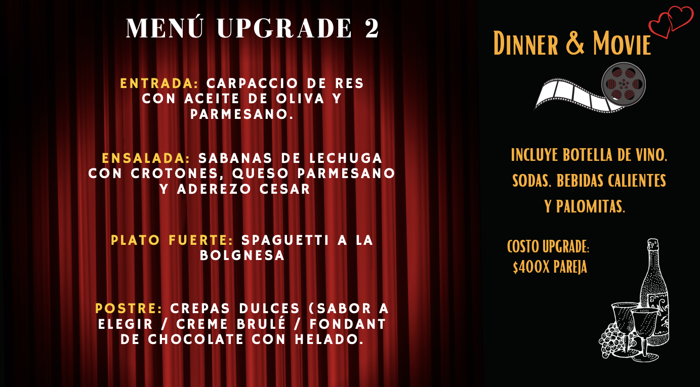 Romantic Dinner & Movie