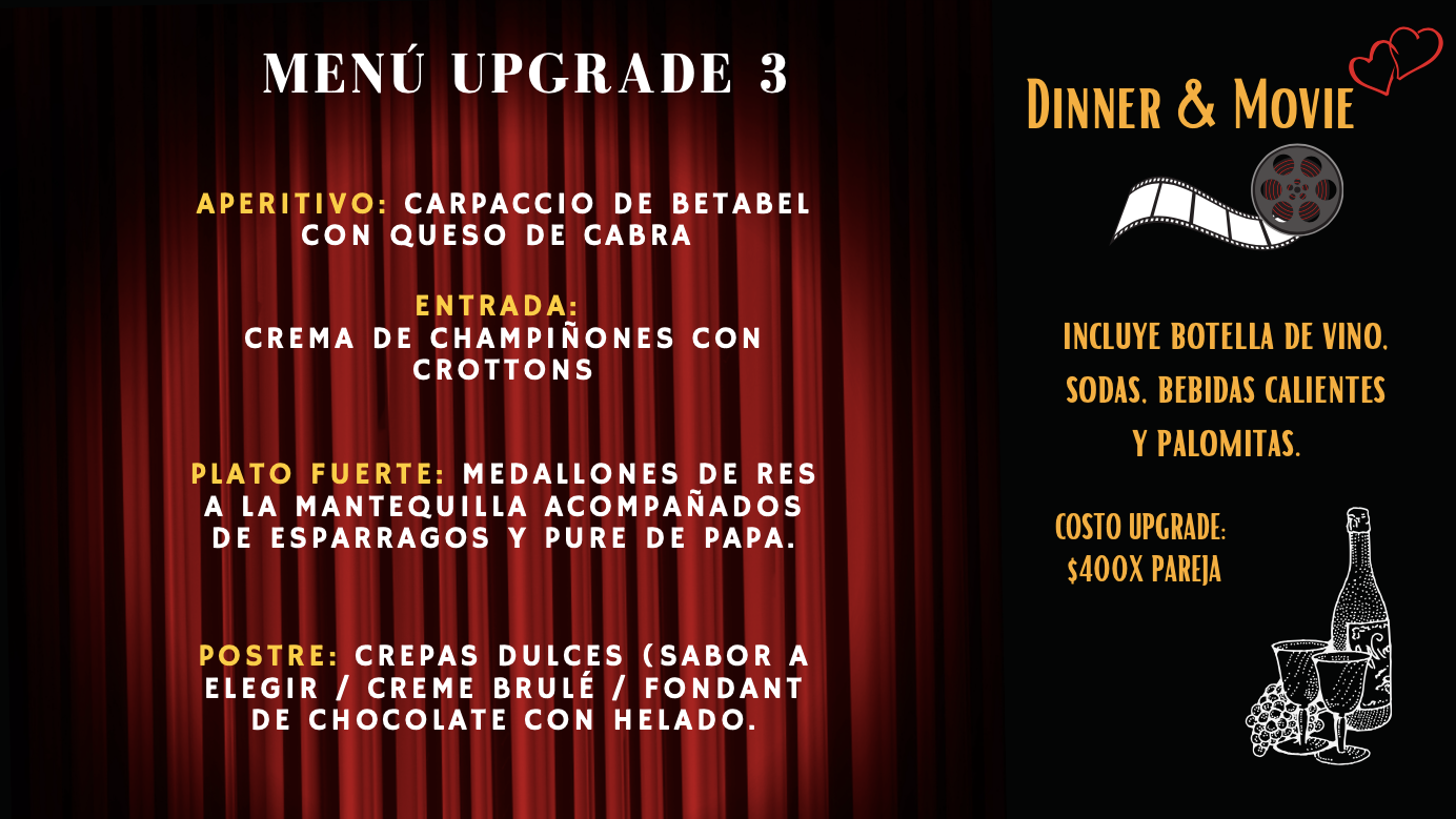 Romantic Dinner & Movie