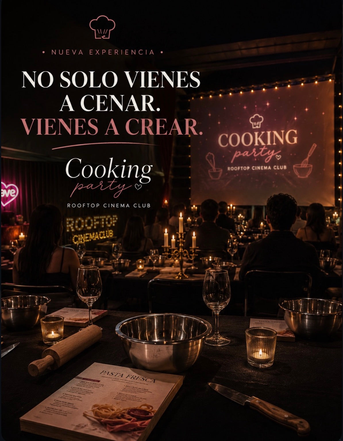 🍕Experiencia Cooking Party with friends