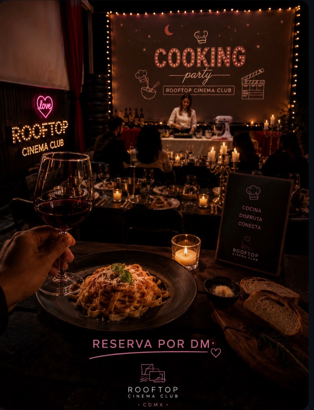 🍕Experiencia Cooking Party with friends