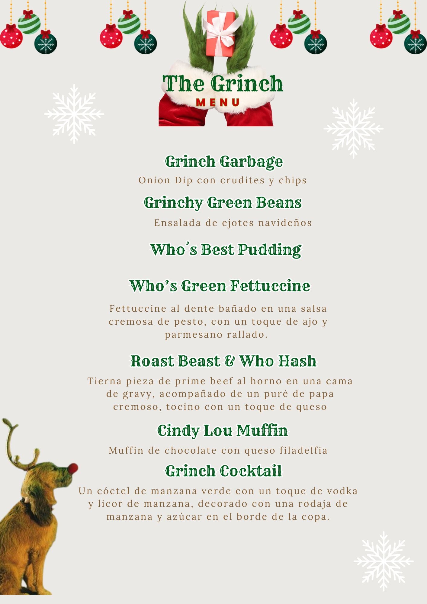 The Grinch - Taste & Watch