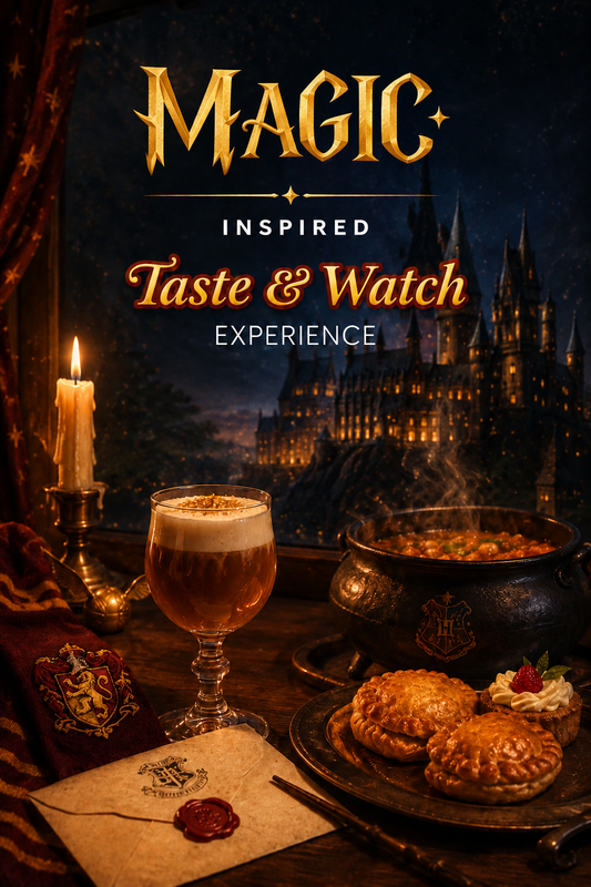 🍷Experiencia Taste & Watch: Inspirada en Harry Potter