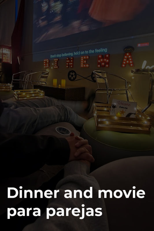Dinner and movie para parejas